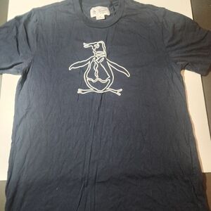 Original Penguin Men's Dark Blue Tee